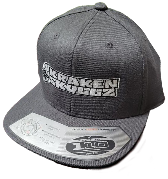 KS OG SIMPLE - Trucker Black Skullz Flexfit – Kraken Hat SnapBack